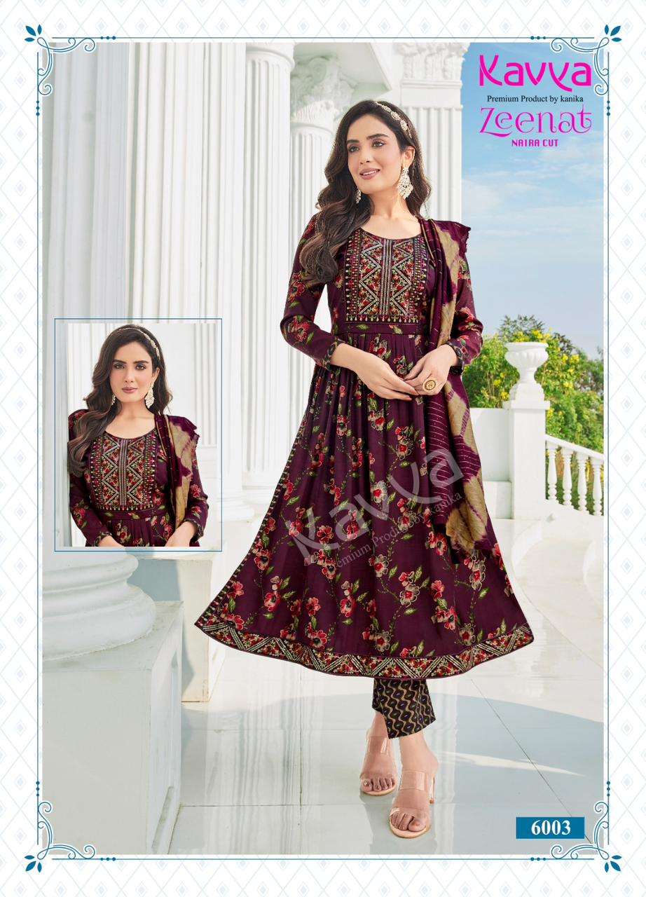 KAVYA ZEENAT VOL 6 Kurti Wholesale catalog