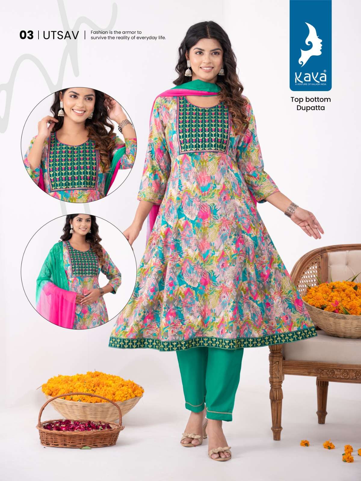 Utsav anarkali hot sale