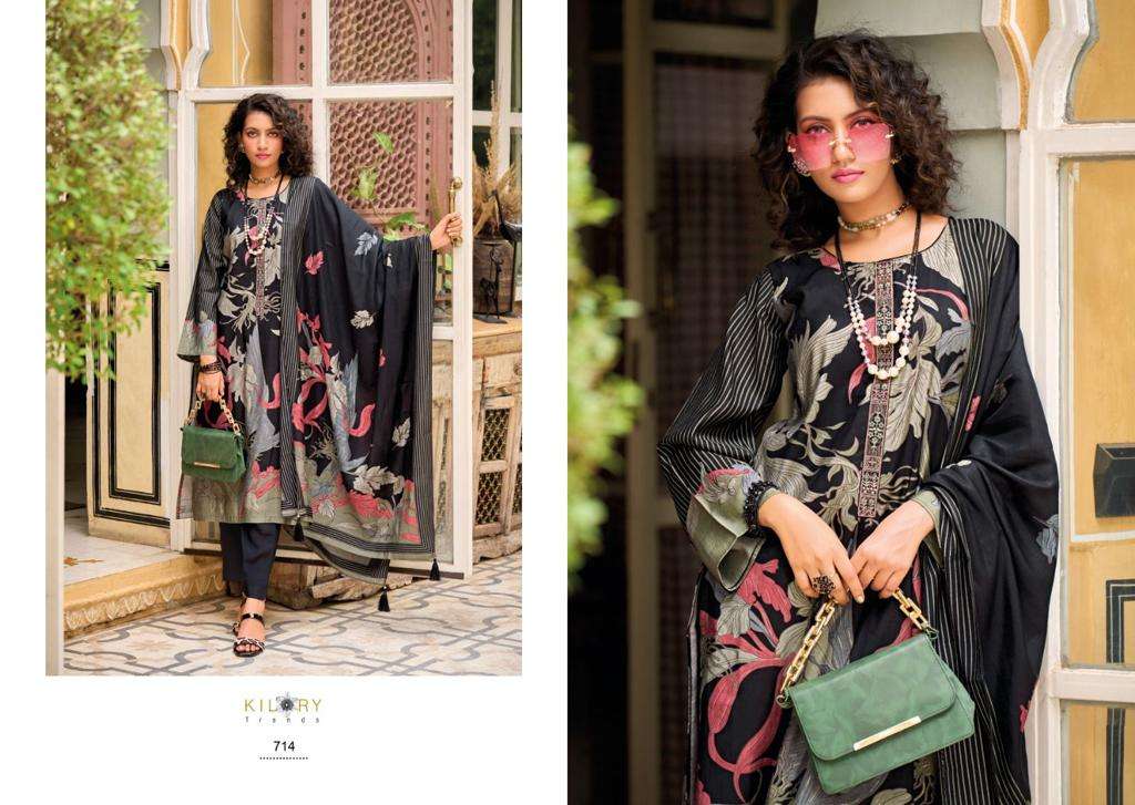 Kilory Zara Dress Material Wholesale catalog