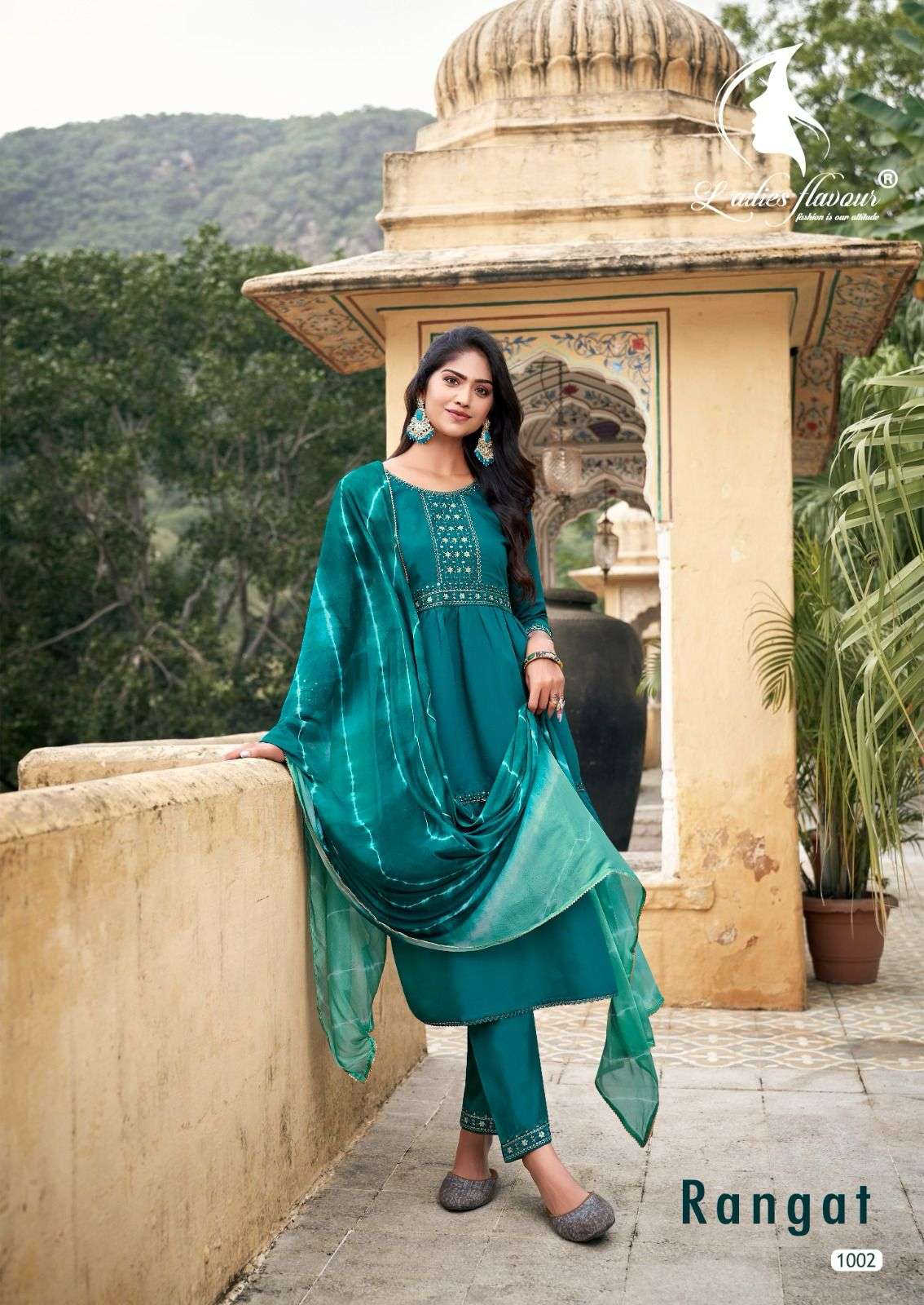 Ladies Flavour Rangat Kurti Wholesale catalog