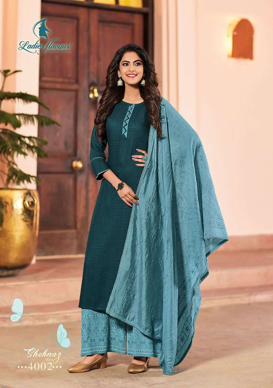 Ladies Flavour Shehnaz Vol 4 Heavy Rayon Kurti Wholesale catalog