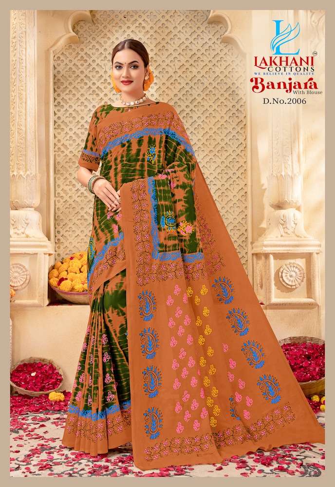 Lakhani Banjara Vol-2 -Cotton Saree -Wholesale Catalog