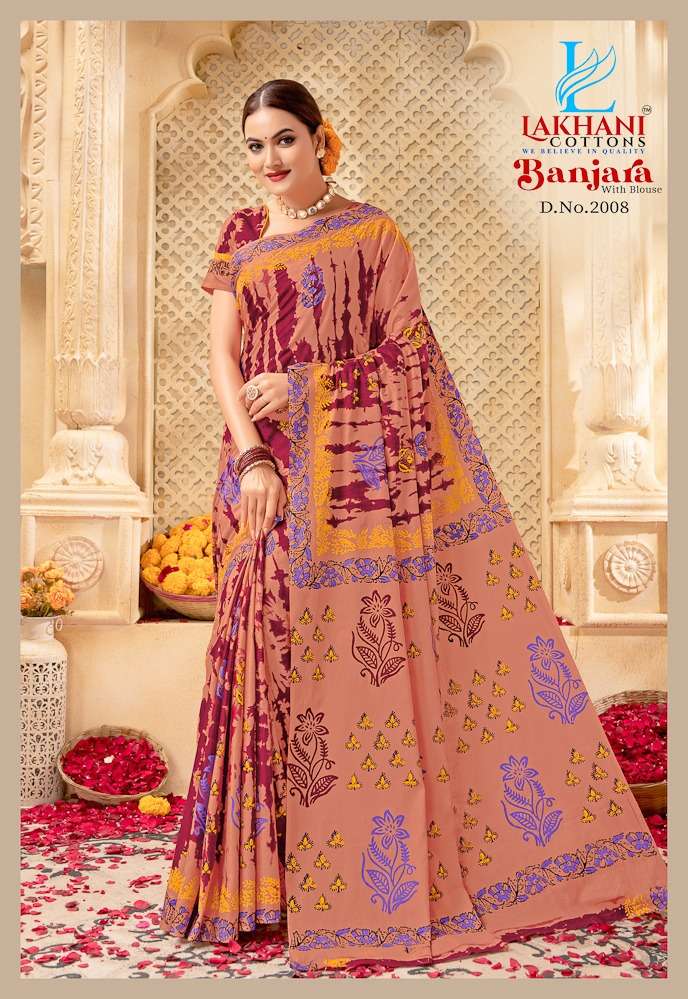 Lakhani Banjara Vol-2 -Cotton Saree -Wholesale Catalog