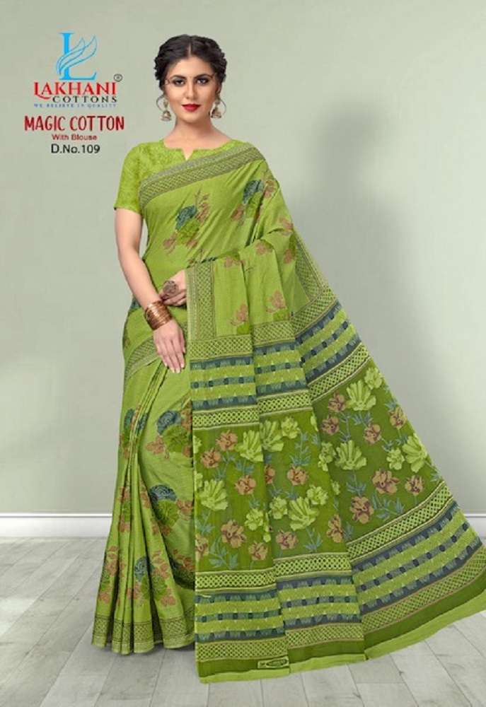 Lakhani Magic -Cotton Saree -Wholesale Catalog