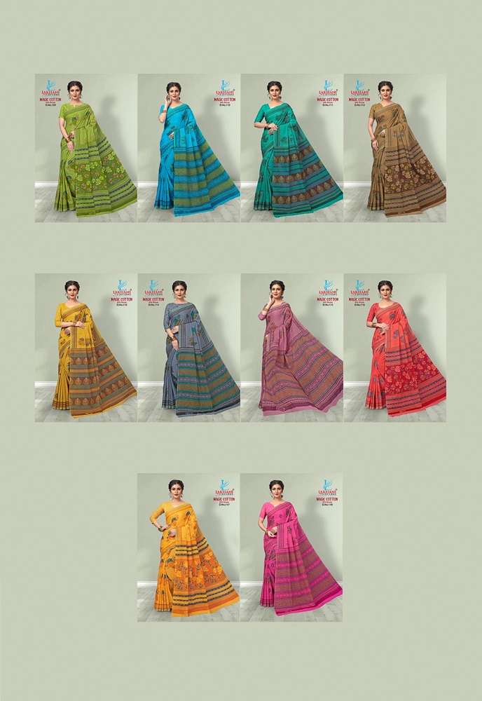 Lakhani Magic -Cotton Saree -Wholesale Catalog