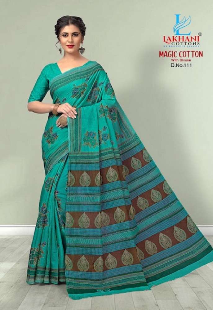 Lakhani Magic -Cotton Saree -Wholesale Catalog