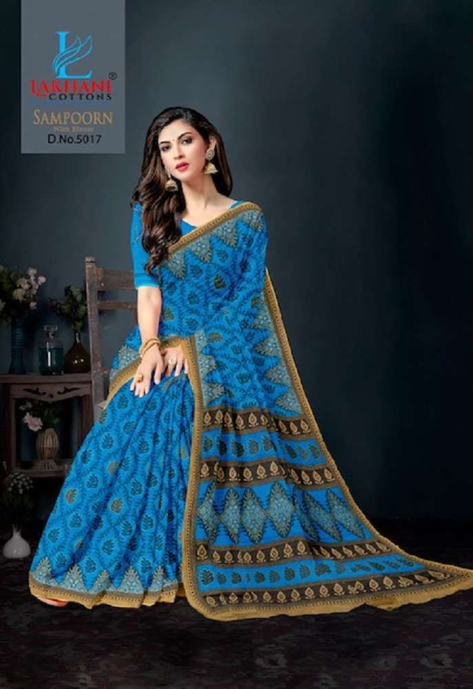 Lakhani Sampoorn -Cotton Saree -Wholesale Catalog