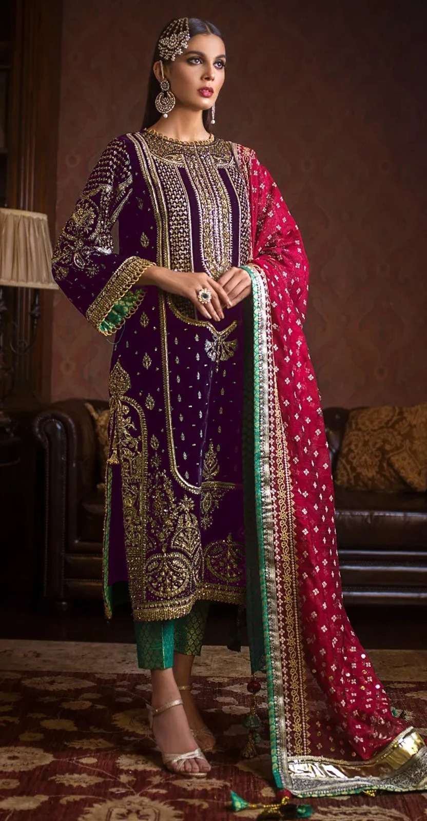 Mah E Rooh 4112 Velvet Pakistani Suit Wholesale catalog