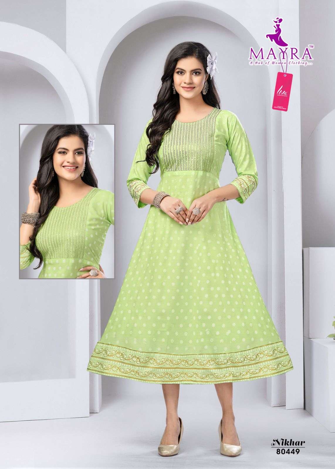 MAYRA NIKHAR Kurti Wholesale catalog