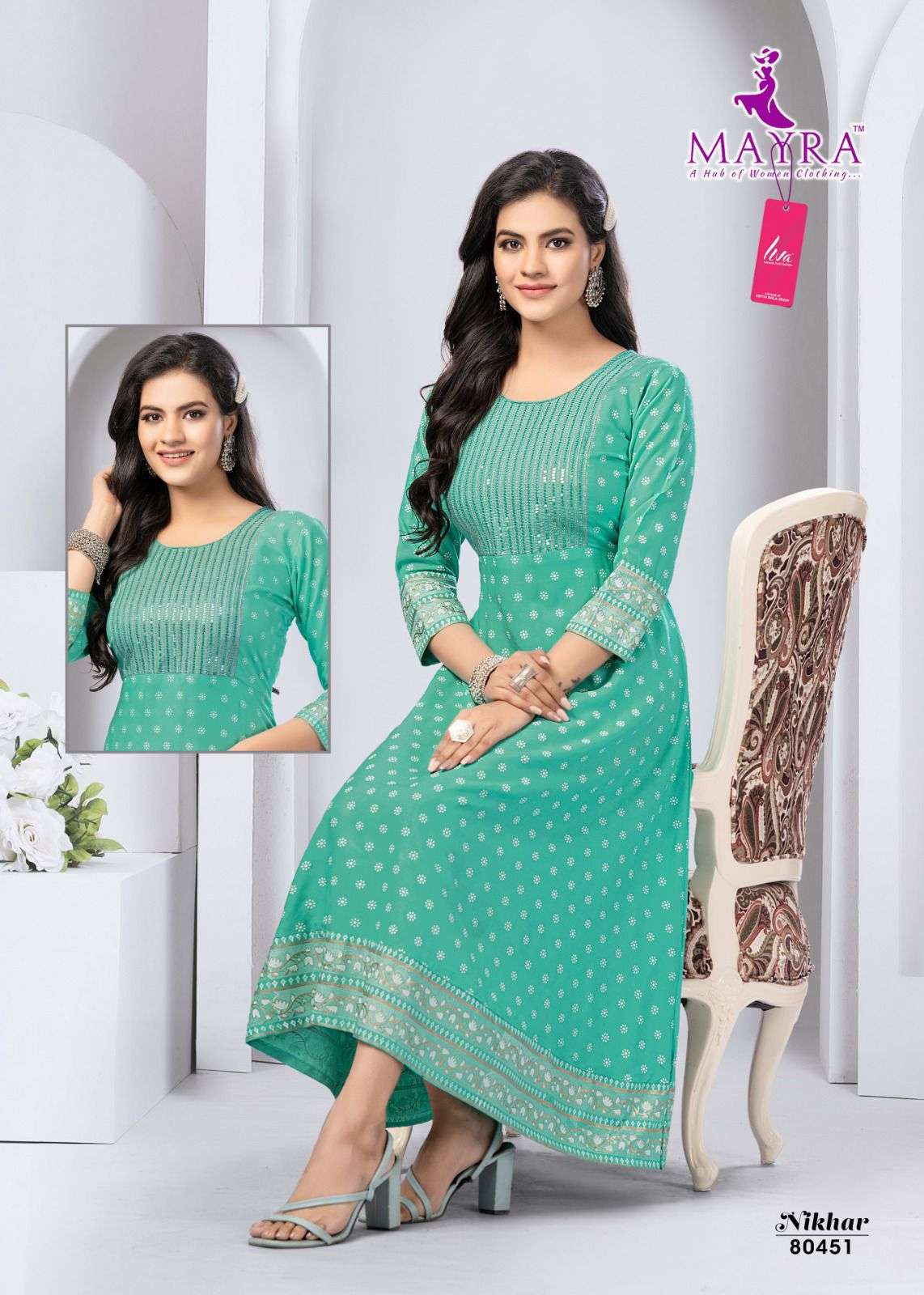 MAYRA NIKHAR Kurti Wholesale catalog