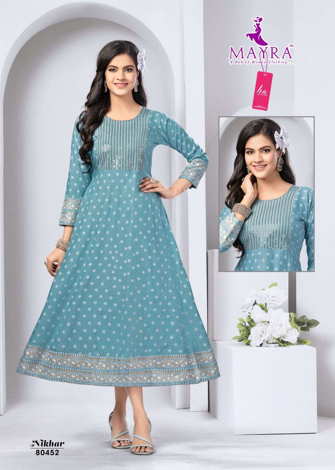 MAYRA NIKHAR Kurti Wholesale catalog