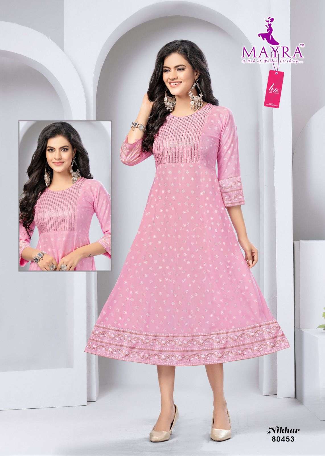 MAYRA NIKHAR Kurti Wholesale catalog