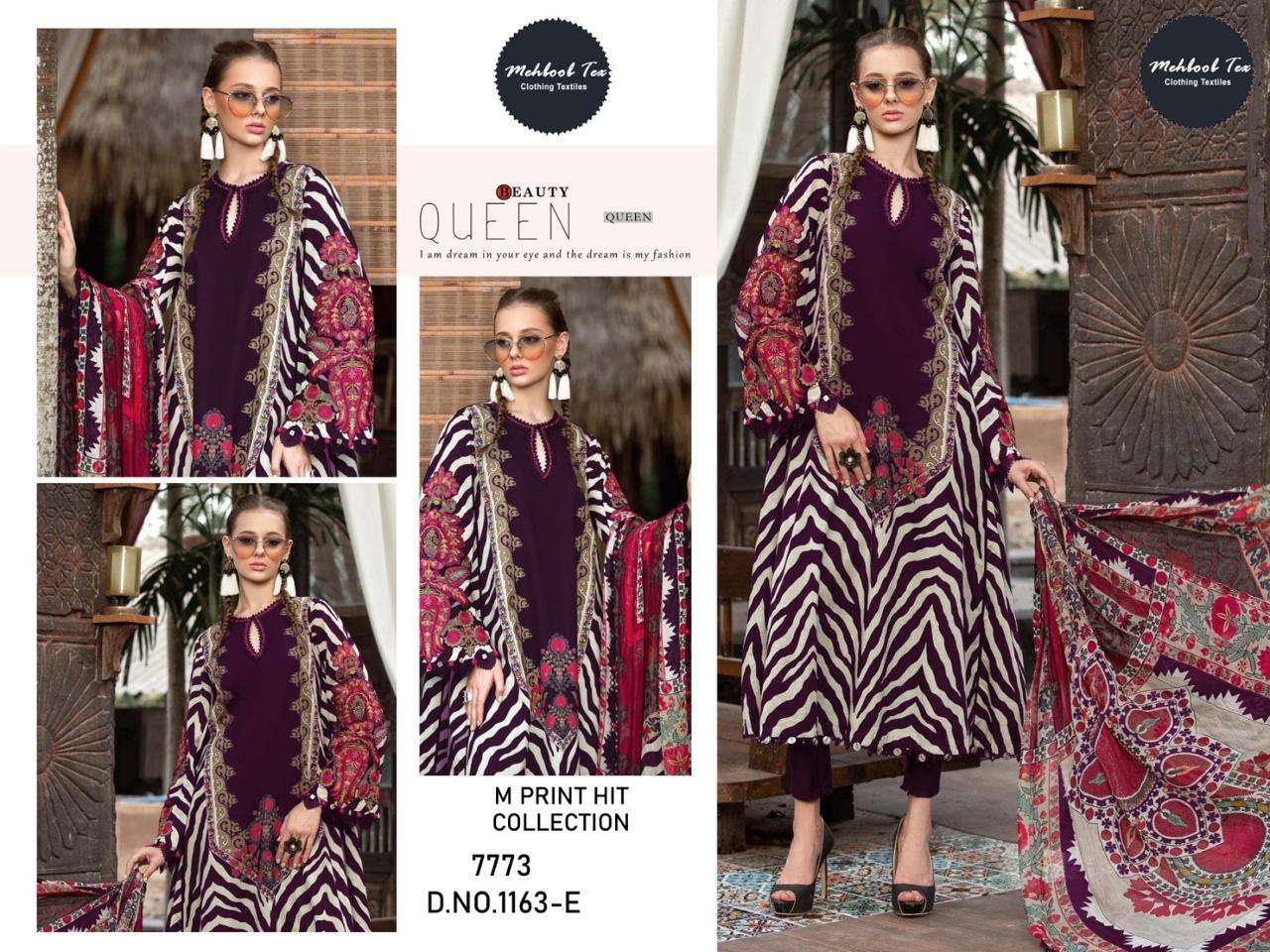 Mehbbob Tex 1163 Chiffon Dupatta Pakistani salwar Suits Wholesale catalog