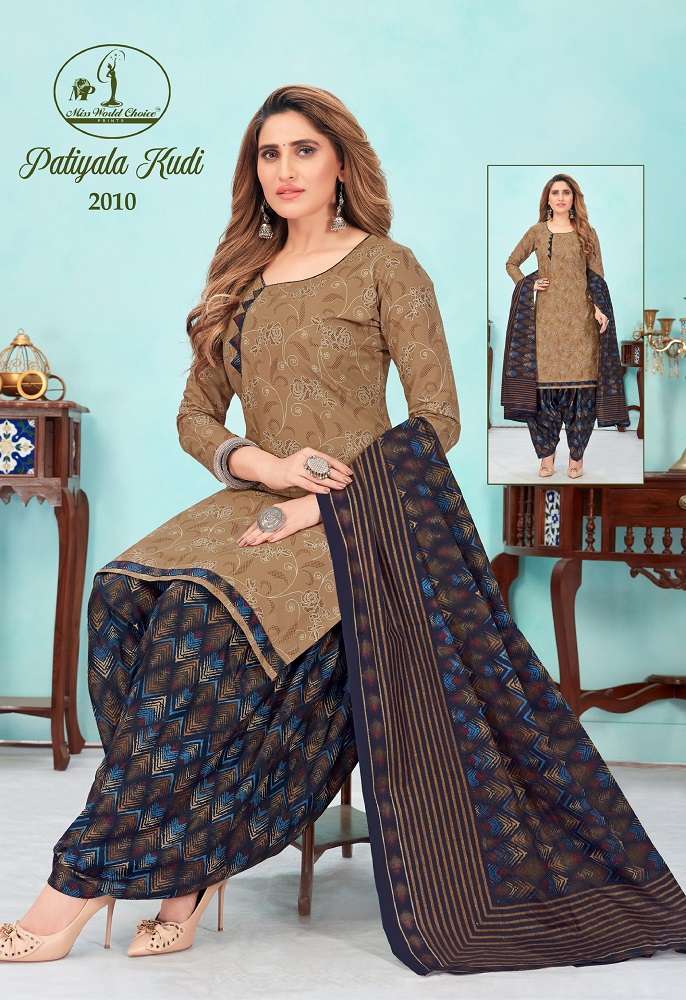 Miss World Patiyala Kudi Vol-2 -Dress Material -Wholesale Catalog