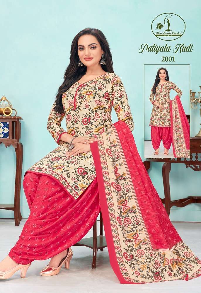 Miss World Patiyala Kudi Vol-2 -Dress Material -Wholesale Catalog