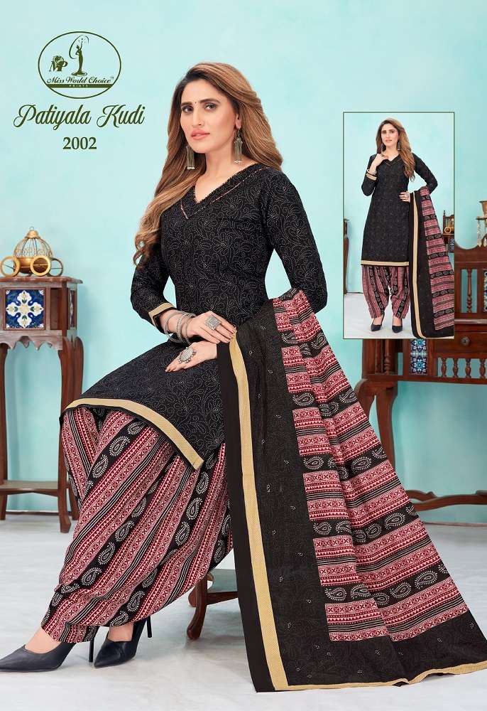 Miss World Patiyala Kudi Vol-2 -Dress Material -Wholesale Catalog