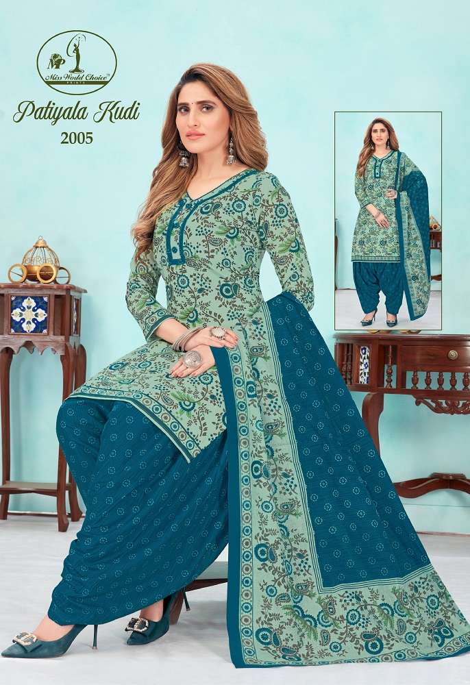 Miss World Patiyala Kudi Vol-2 -Dress Material -Wholesale Catalog