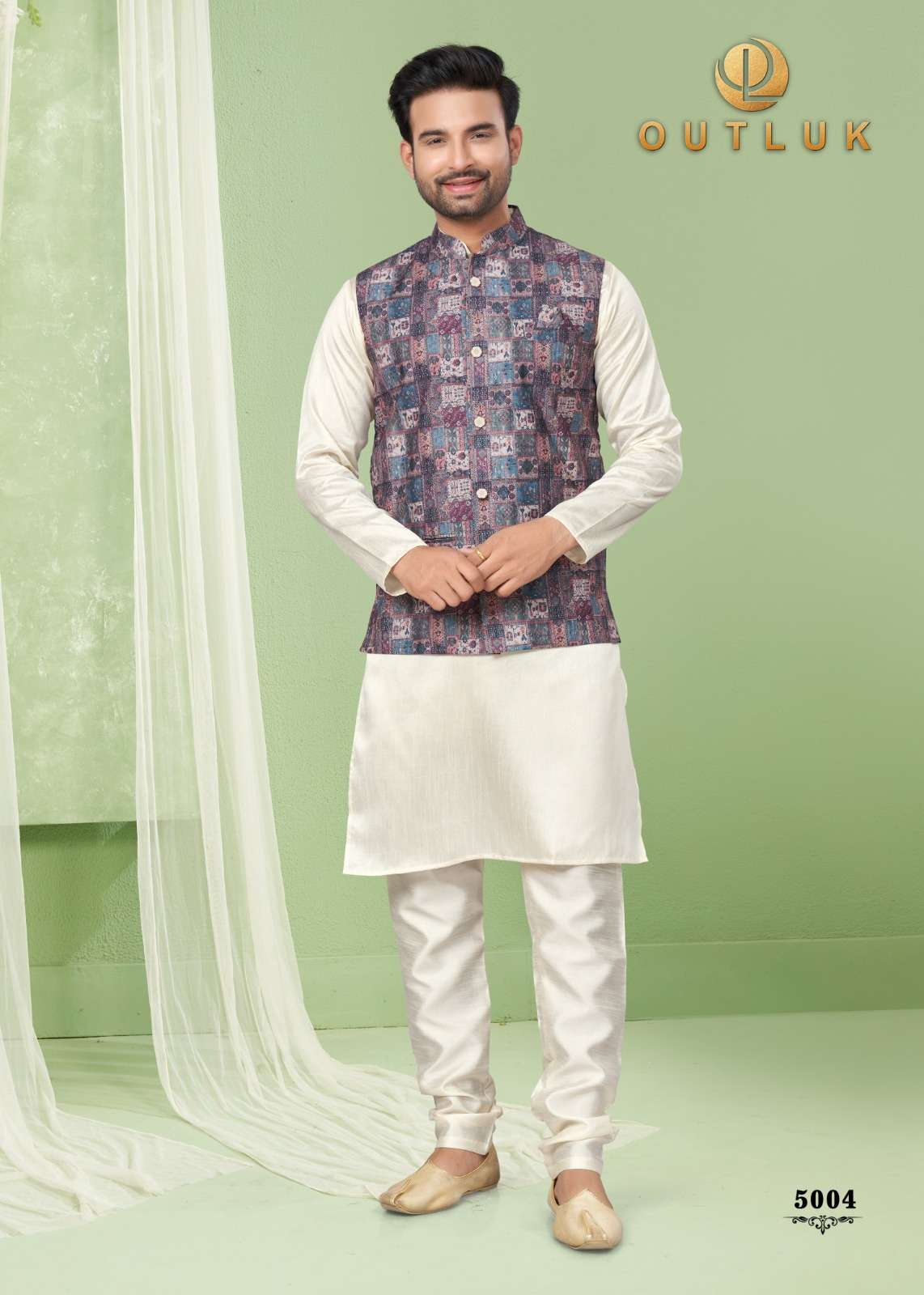 Outluk Wedding Vol 5 Mens Wear Kurta Wholesale catalog