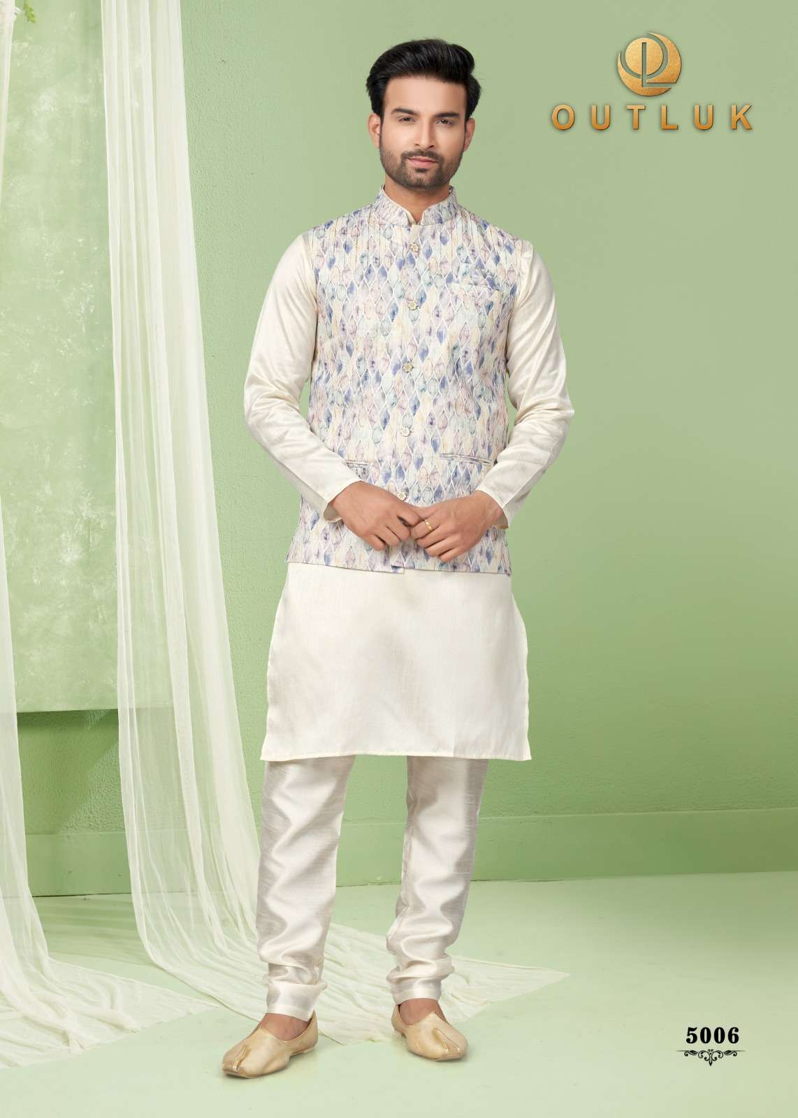 Outluk Wedding Vol 5 Mens Wear Kurta Wholesale catalog