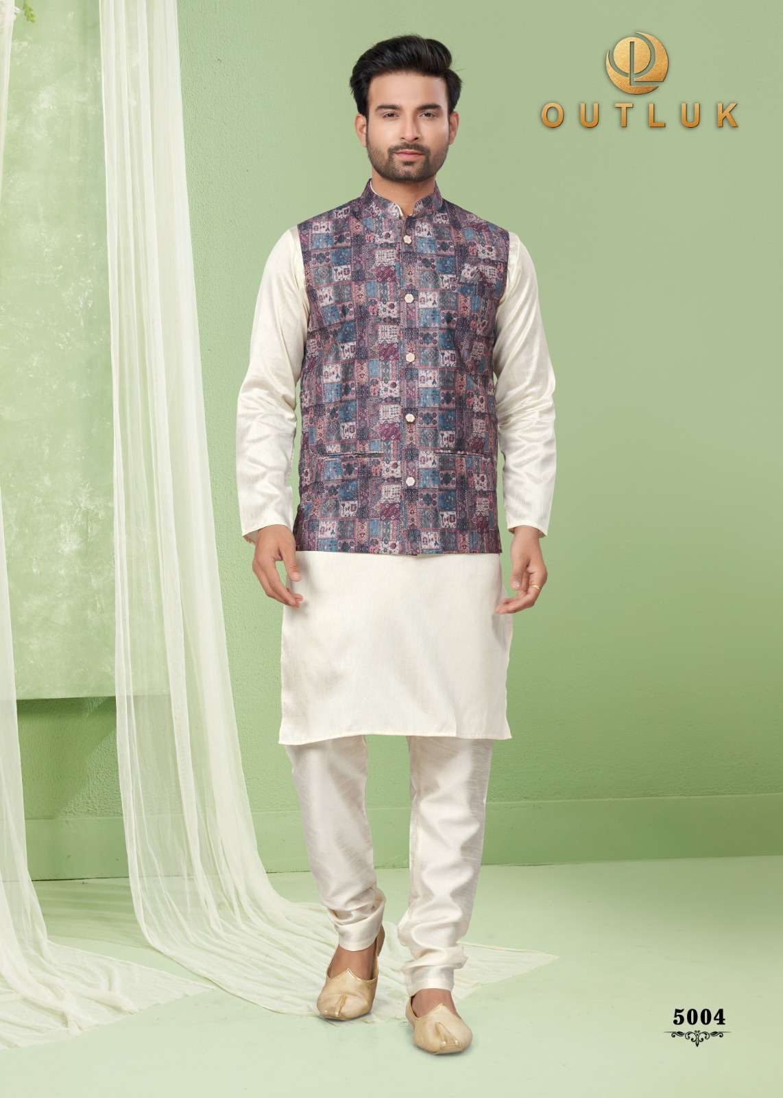 Outluk Wedding Vol 5 Mens Wear Kurta Wholesale catalog