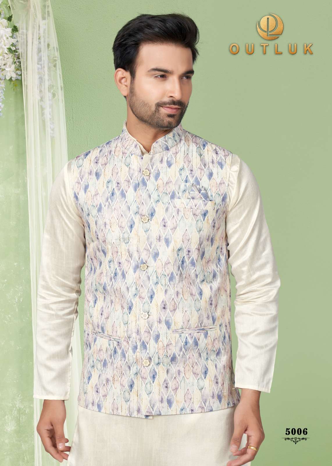 Outluk Wedding Vol 5 Mens Wear Kurta Wholesale catalog