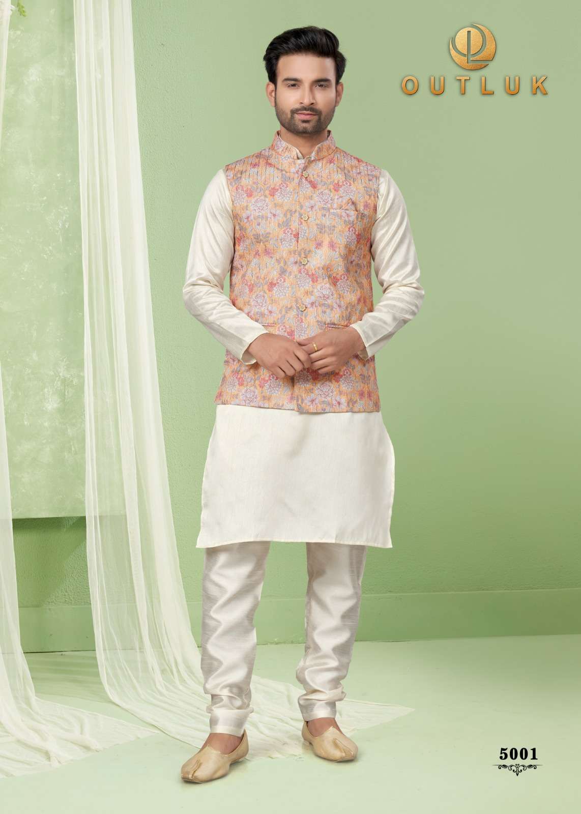 Outluk Wedding Vol 5 Mens Wear Kurta Wholesale catalog