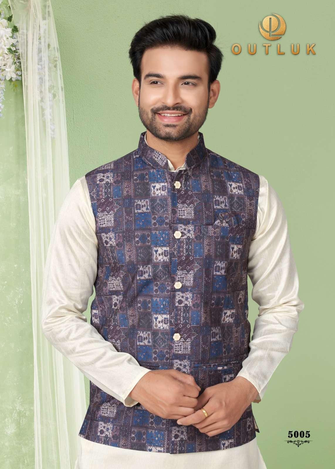 Outluk Wedding Vol 5 Mens Wear Kurta Wholesale catalog