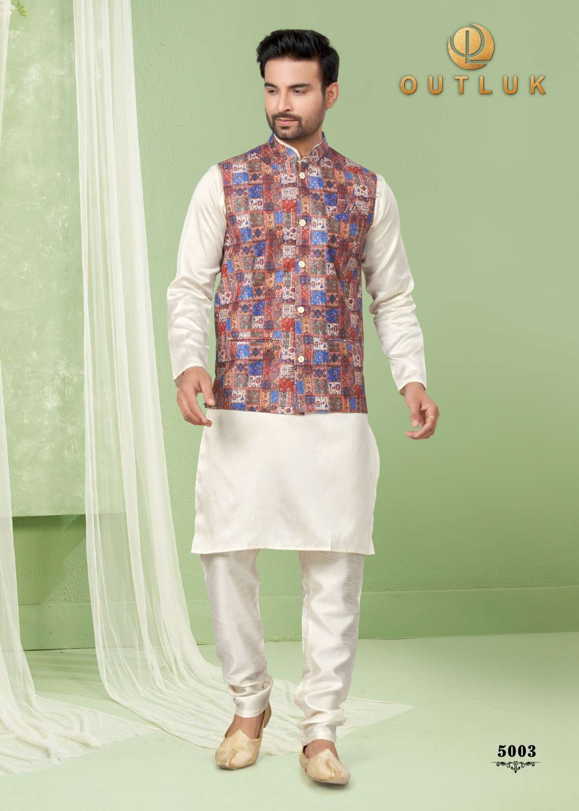 Outluk Wedding Vol 5 Mens Wear Kurta Wholesale catalog