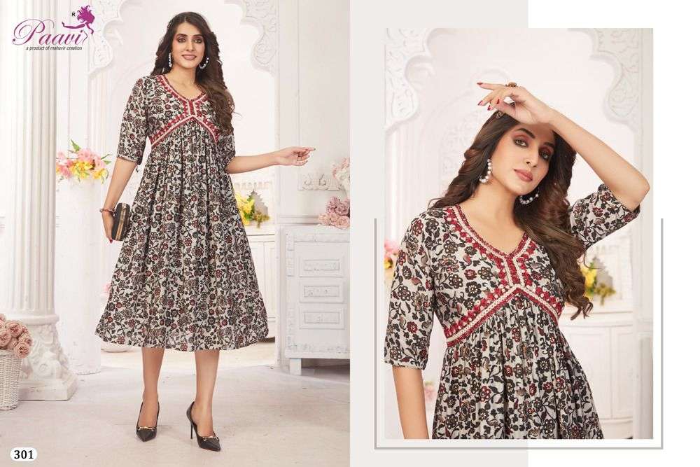 PAAVI GULZAR-2 Kurti Wholesale catalog