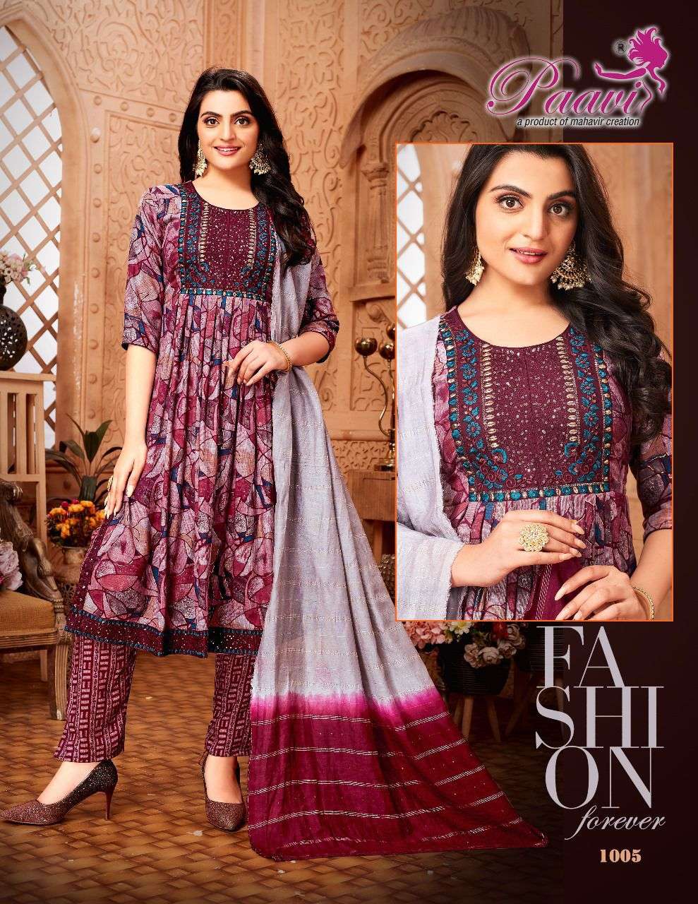 Paavi Vanya-3 Kurti Wholesale catalog