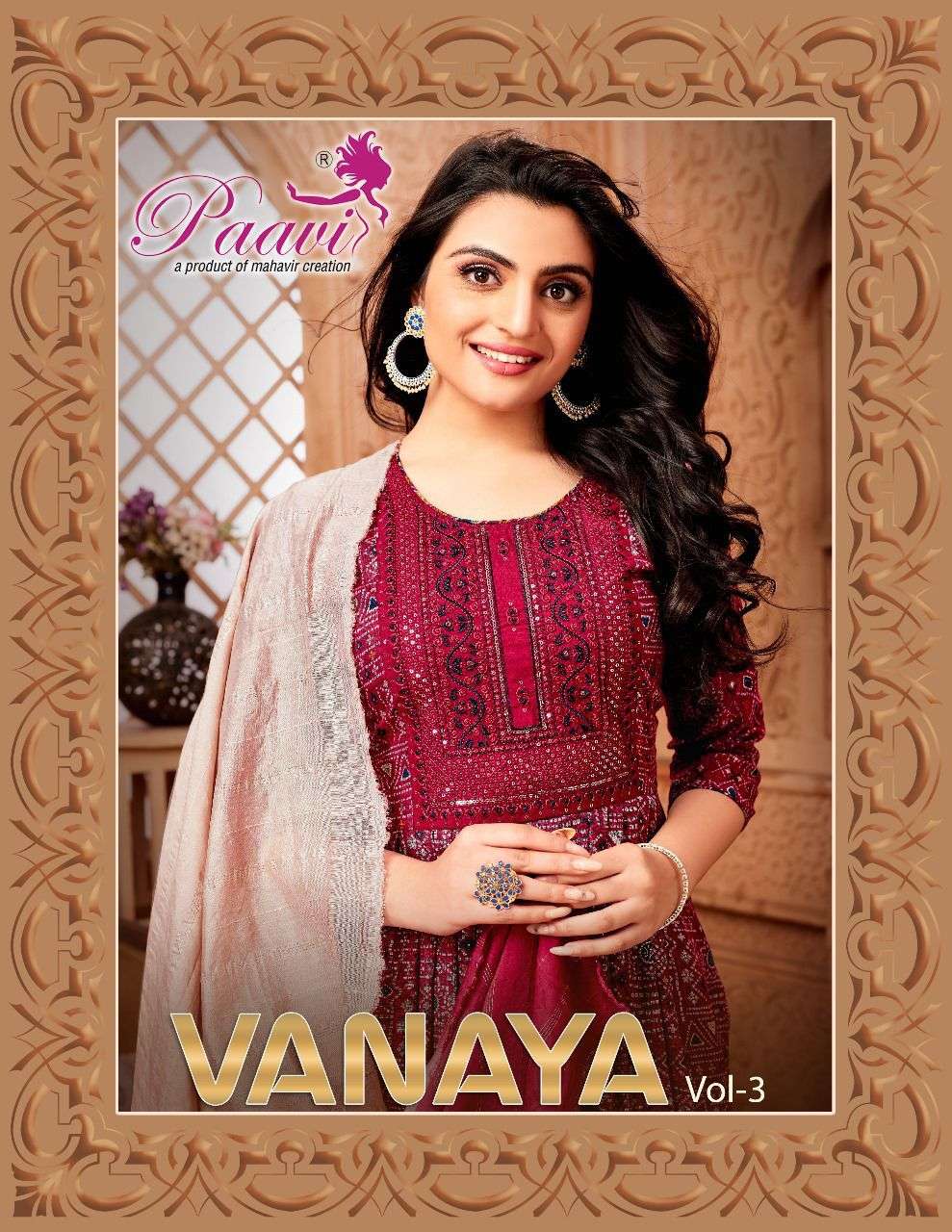 Paavi Vanya-3 Kurti Wholesale catalog