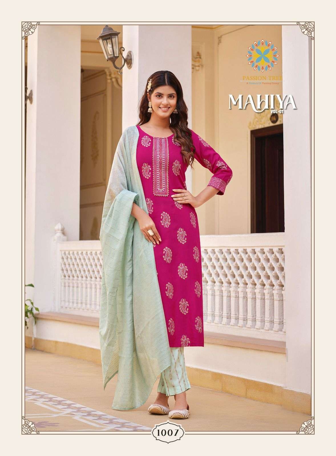 Passion Tree MAHIYA VOL-1 Kurti Wholesale catalog