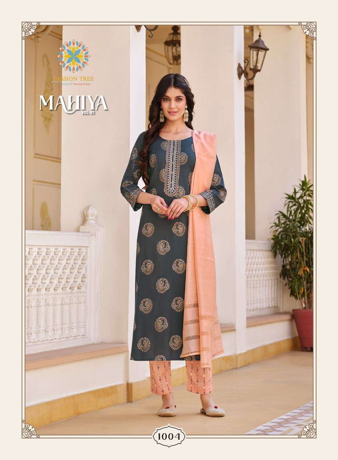 Passion Tree MAHIYA VOL-1 Kurti Wholesale catalog