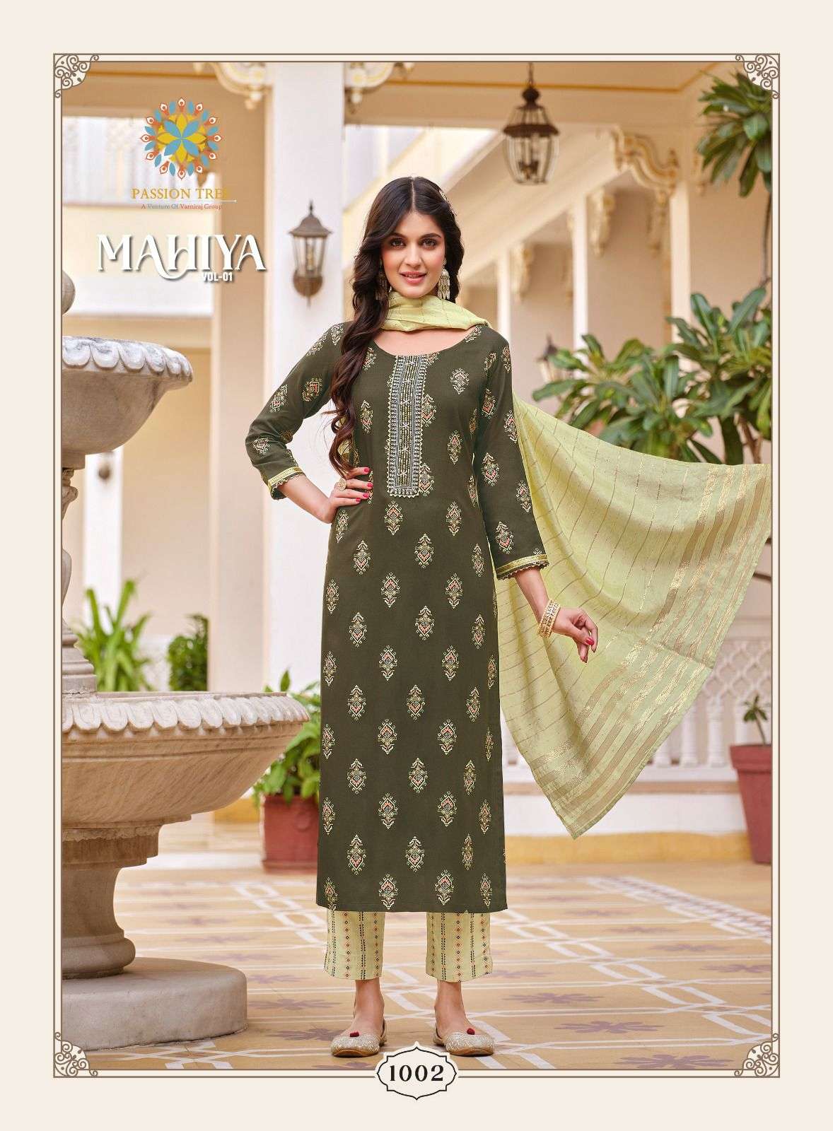 Passion Tree MAHIYA VOL-1 Kurti Wholesale catalog