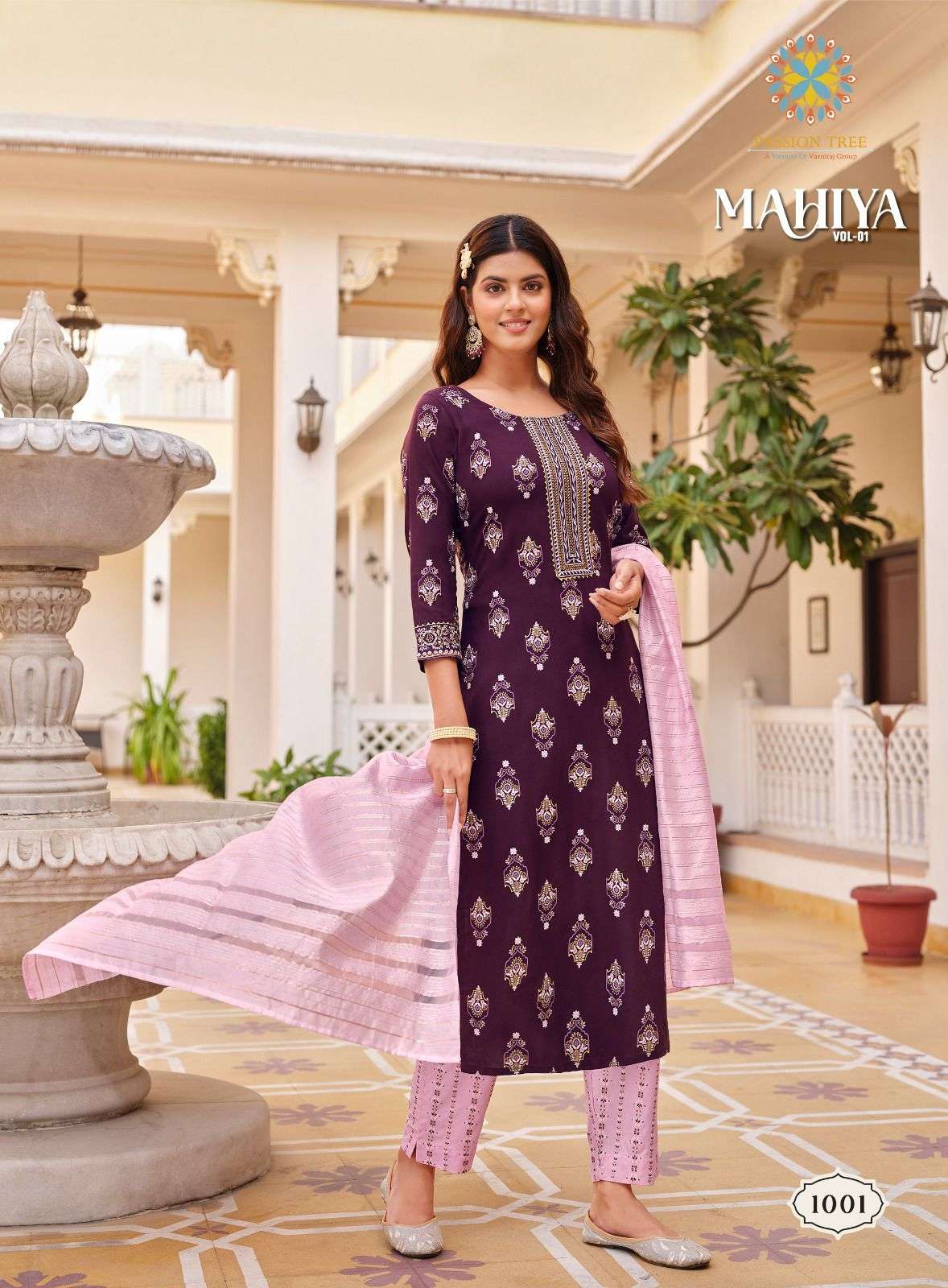 Passion Tree MAHIYA VOL-1 Kurti Wholesale catalog