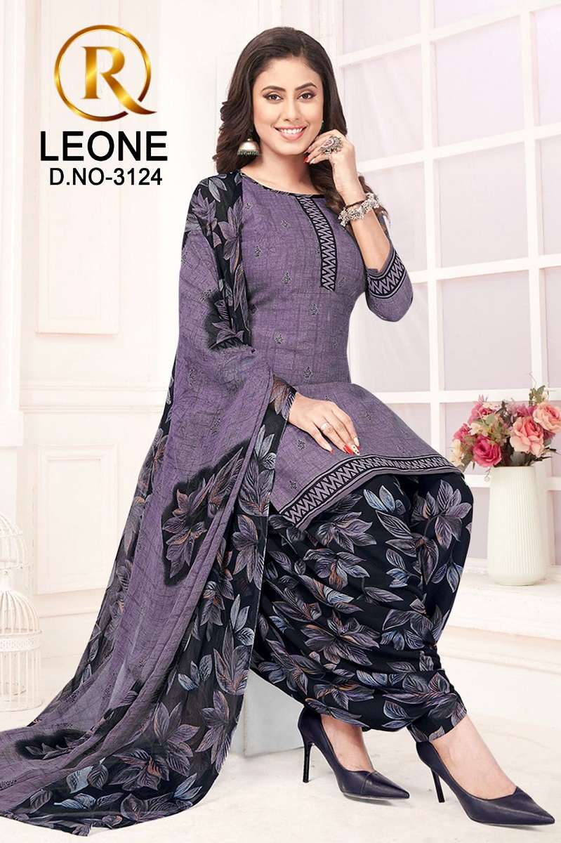 R Leone Selecting Designs -Dress Material -Whoelsale Catalog