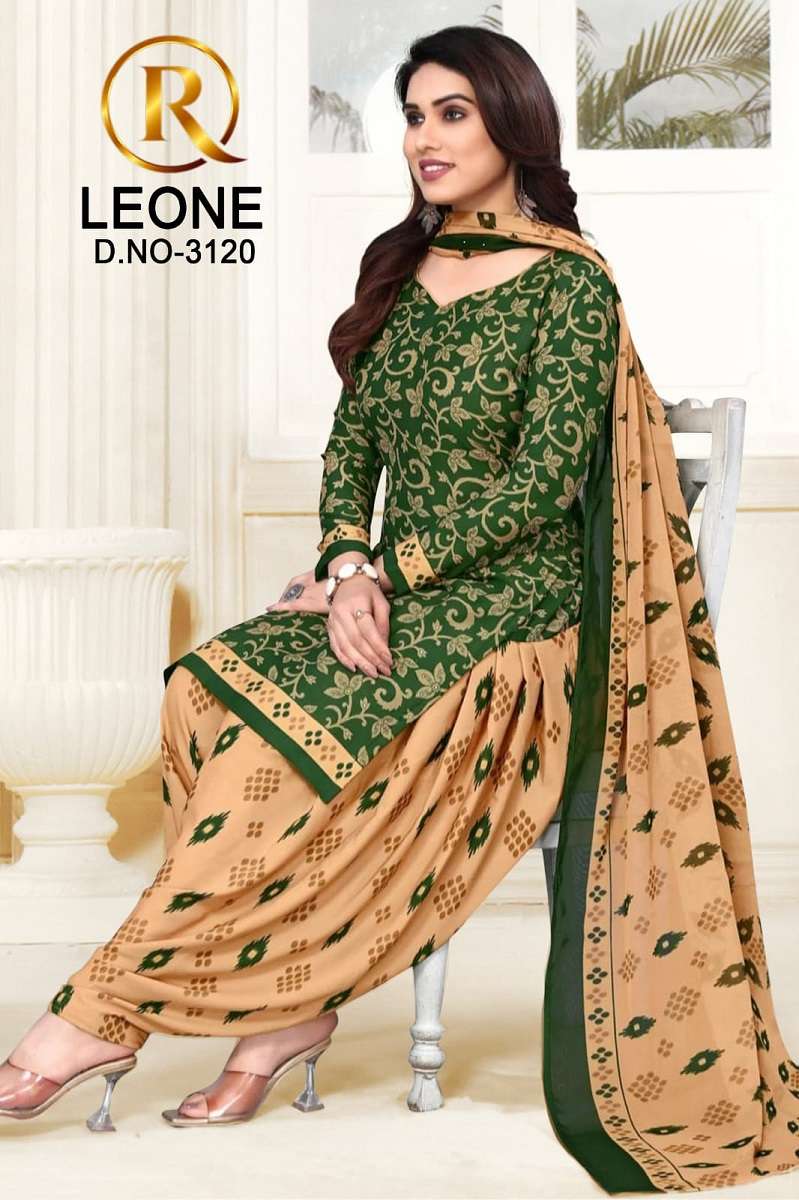 R Leone Selecting Designs -Dress Material -Whoelsale Catalog