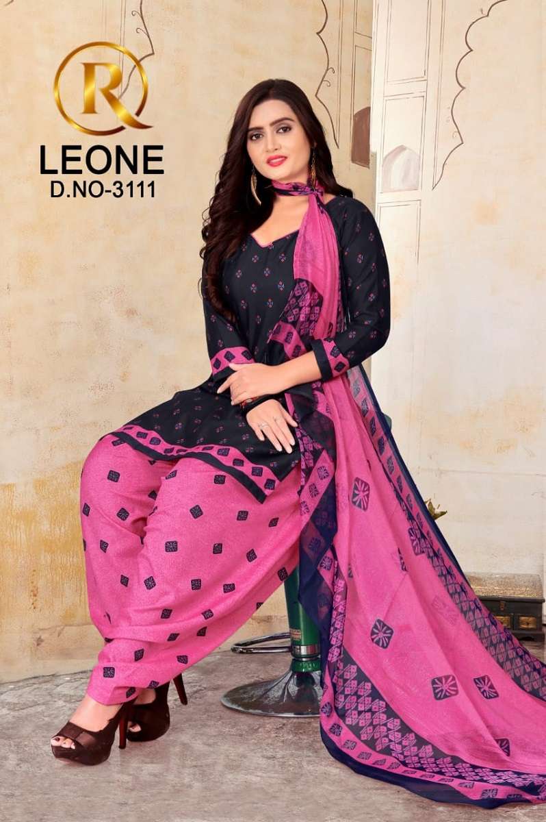 R Leone Selecting Designs -Dress Material -Whoelsale Catalog