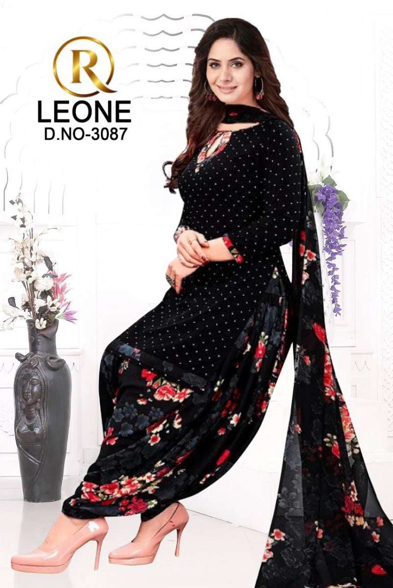 R Leone Selecting Designs -Dress Material -Whoelsale Catalog