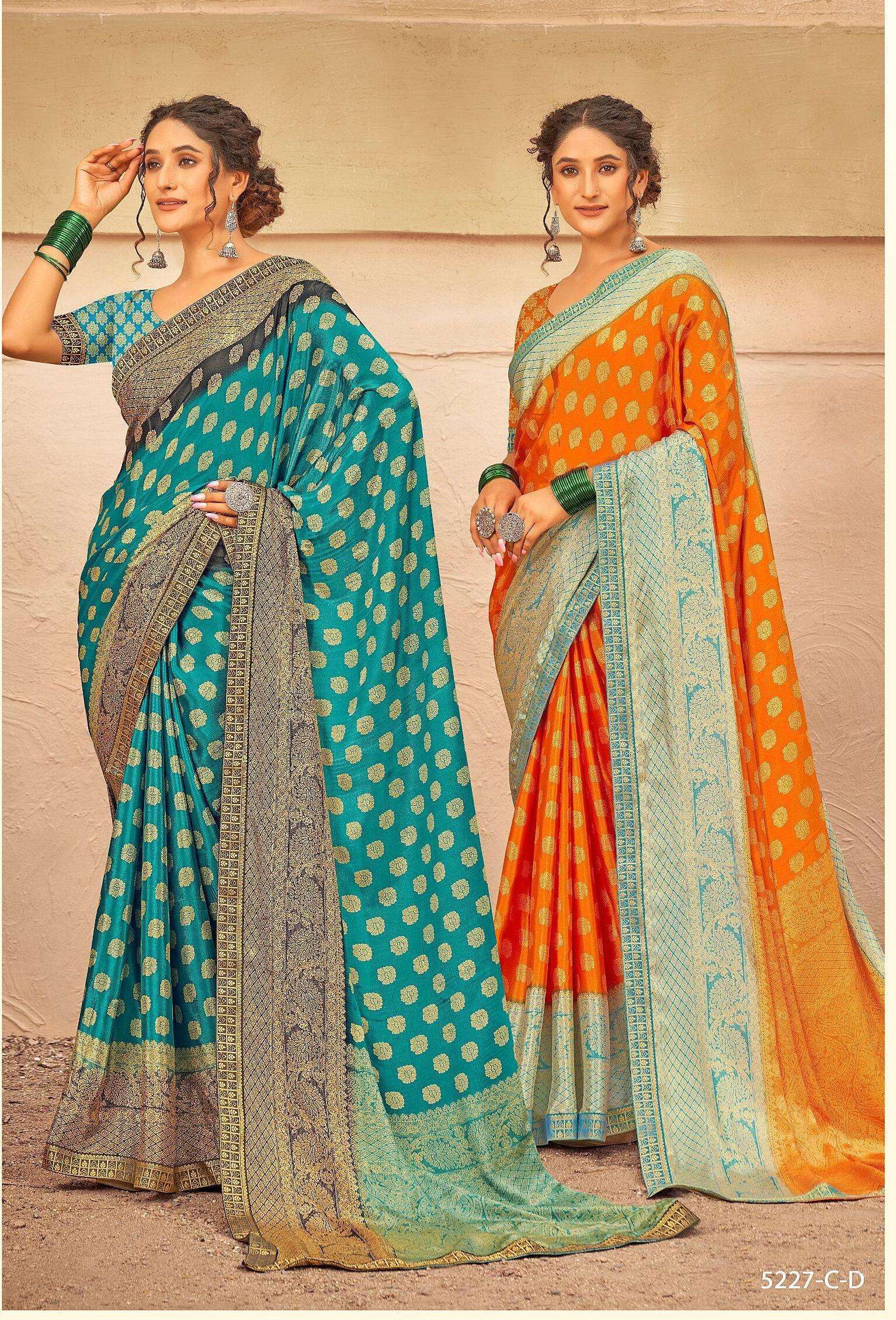 RADHA RANI SAREE CATALOG BY INDER SILK CASUAL WEAR SAREE Wholesale catalog