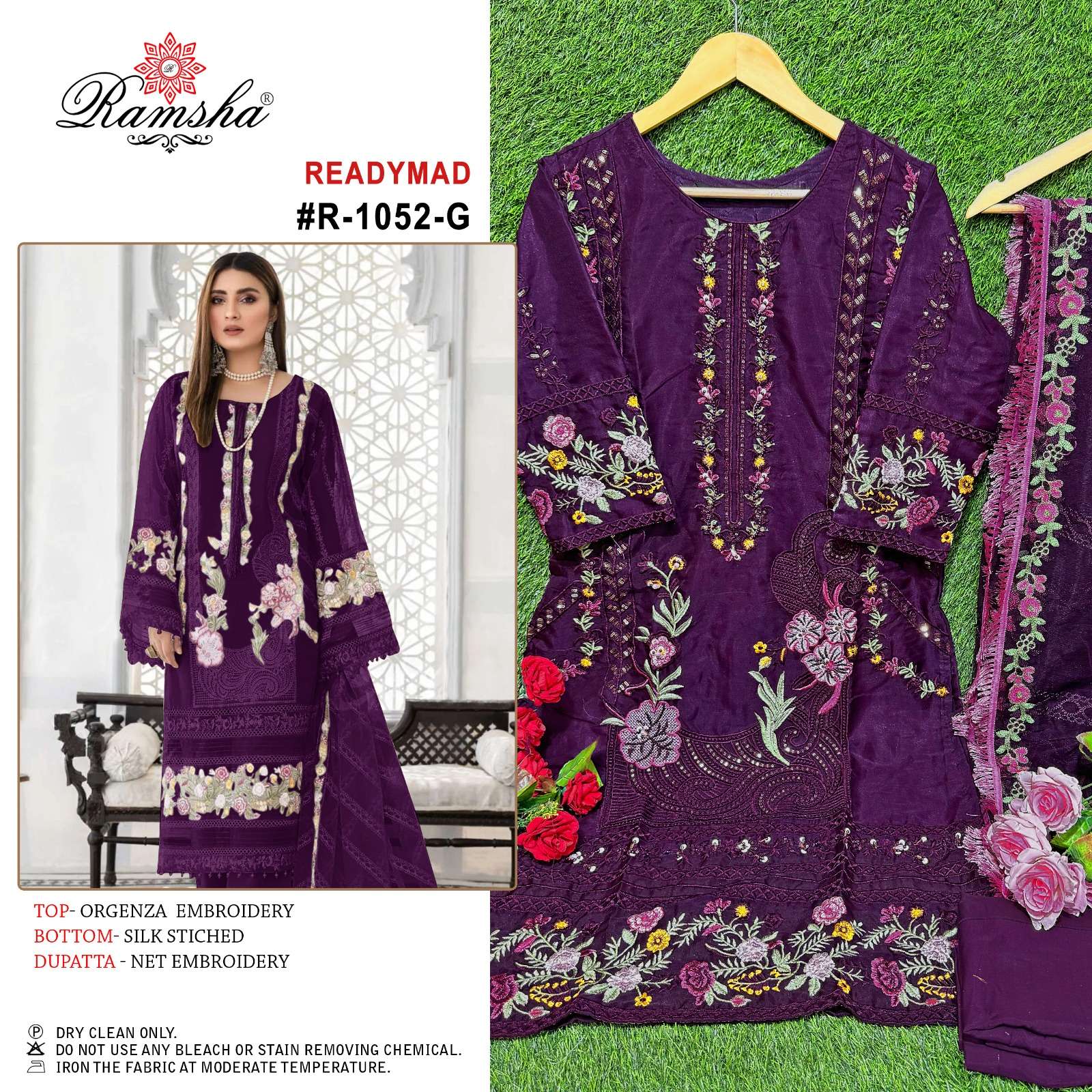 Ramsha R 1052 Pakistani Suits Wholesale catalog