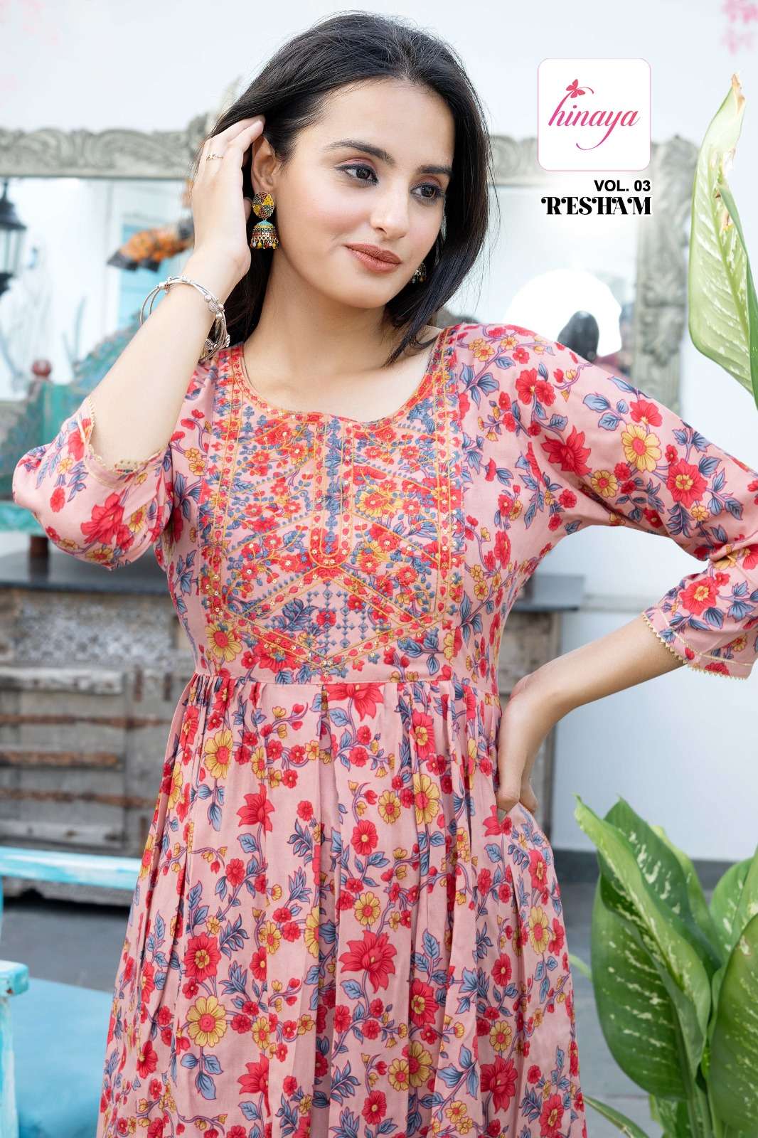 RESHAM vol-3 Kurti Wholesale catalog