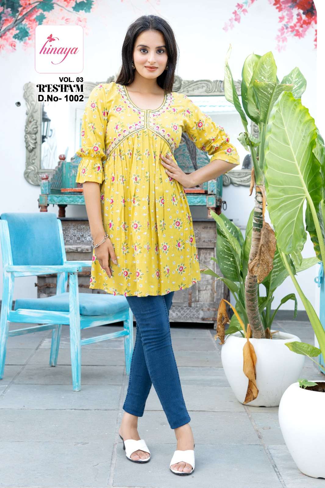 RESHAM vol-3 Kurti Wholesale catalog