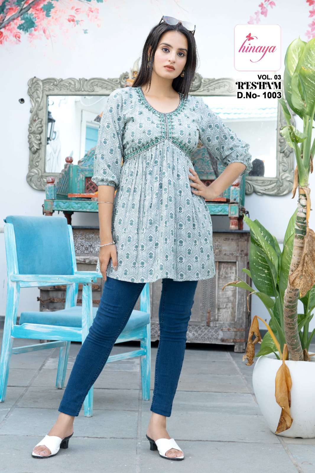 RESHAM vol-3 Kurti Wholesale catalog