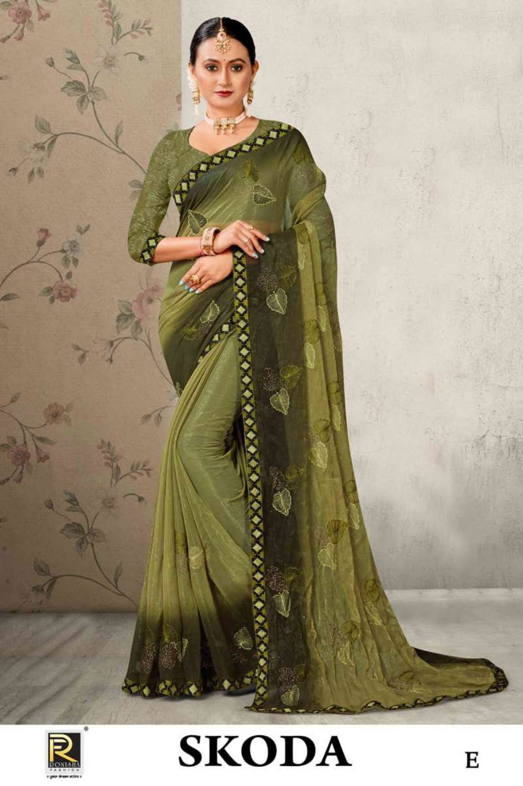 Ronisha Skoda  Saree Wholesale catalog