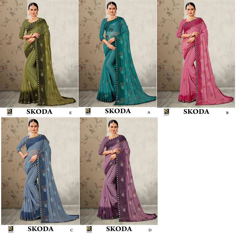 Ronisha Skoda  Saree Wholesale catalog