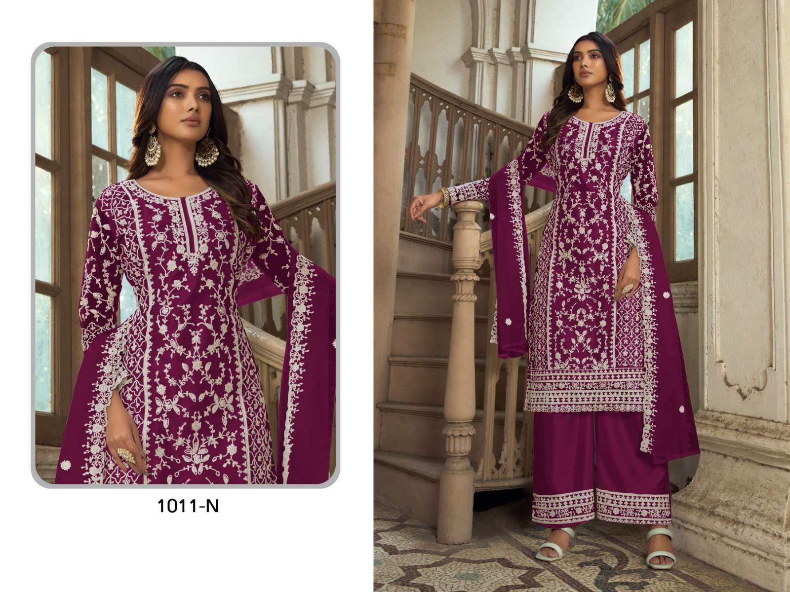 Sabah Khwaab 1011 Hit Designer Salwar Suits Wholesale catalog