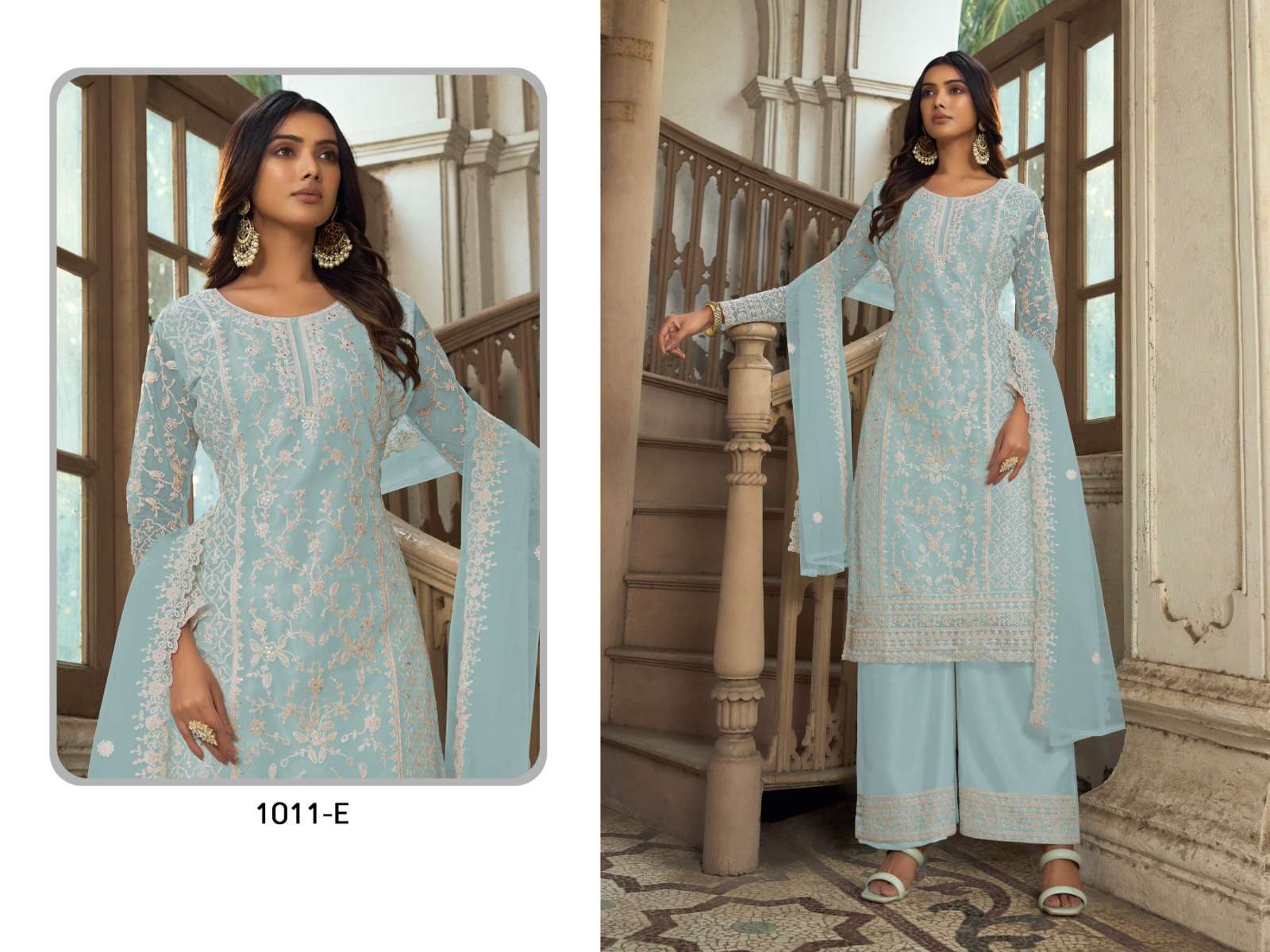 Sabah Khwaab 1011 Hit Designer Salwar Suits Wholesale catalog