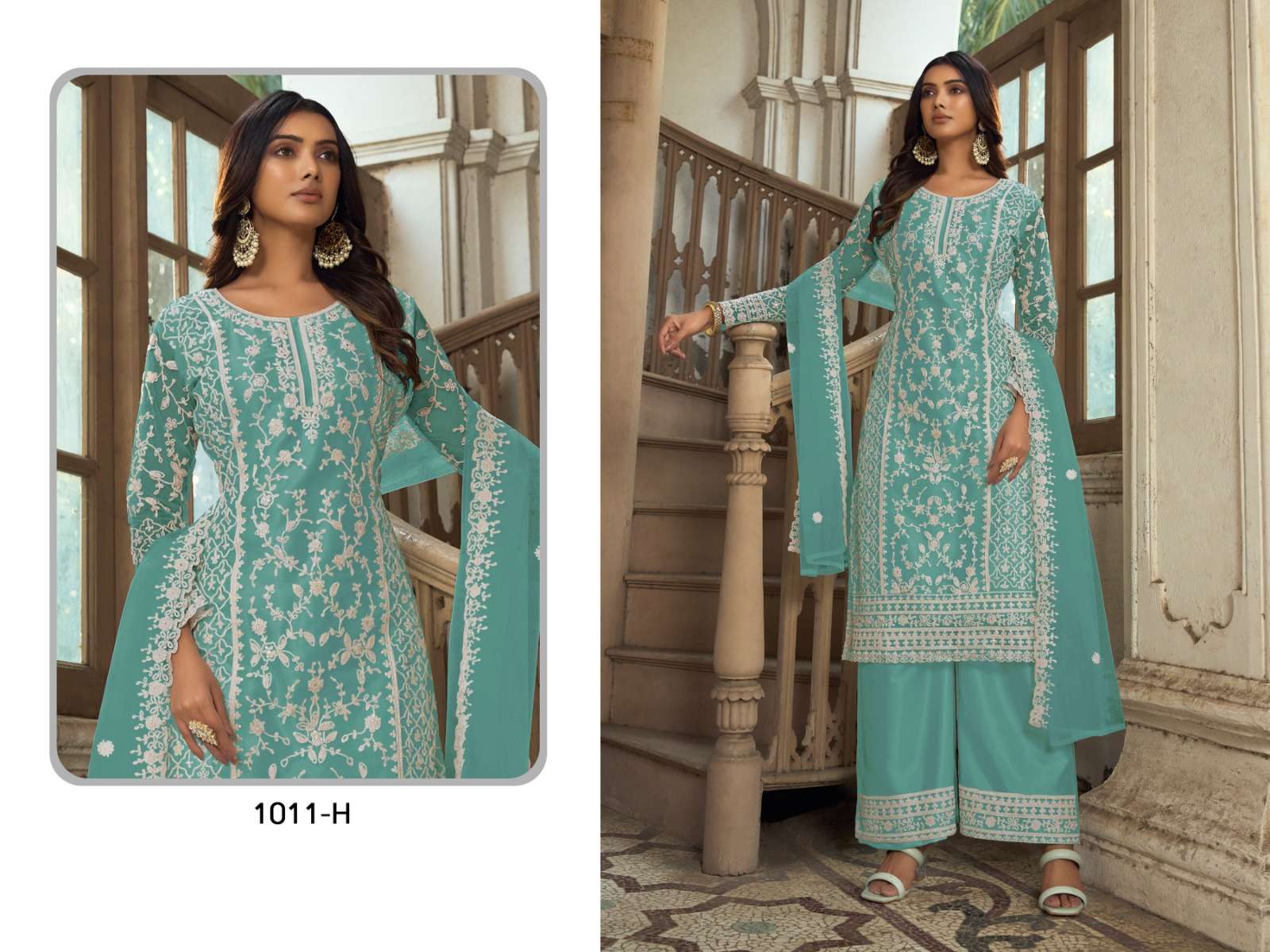 Sabah Khwaab 1011 Hit Designer Salwar Suits Wholesale catalog