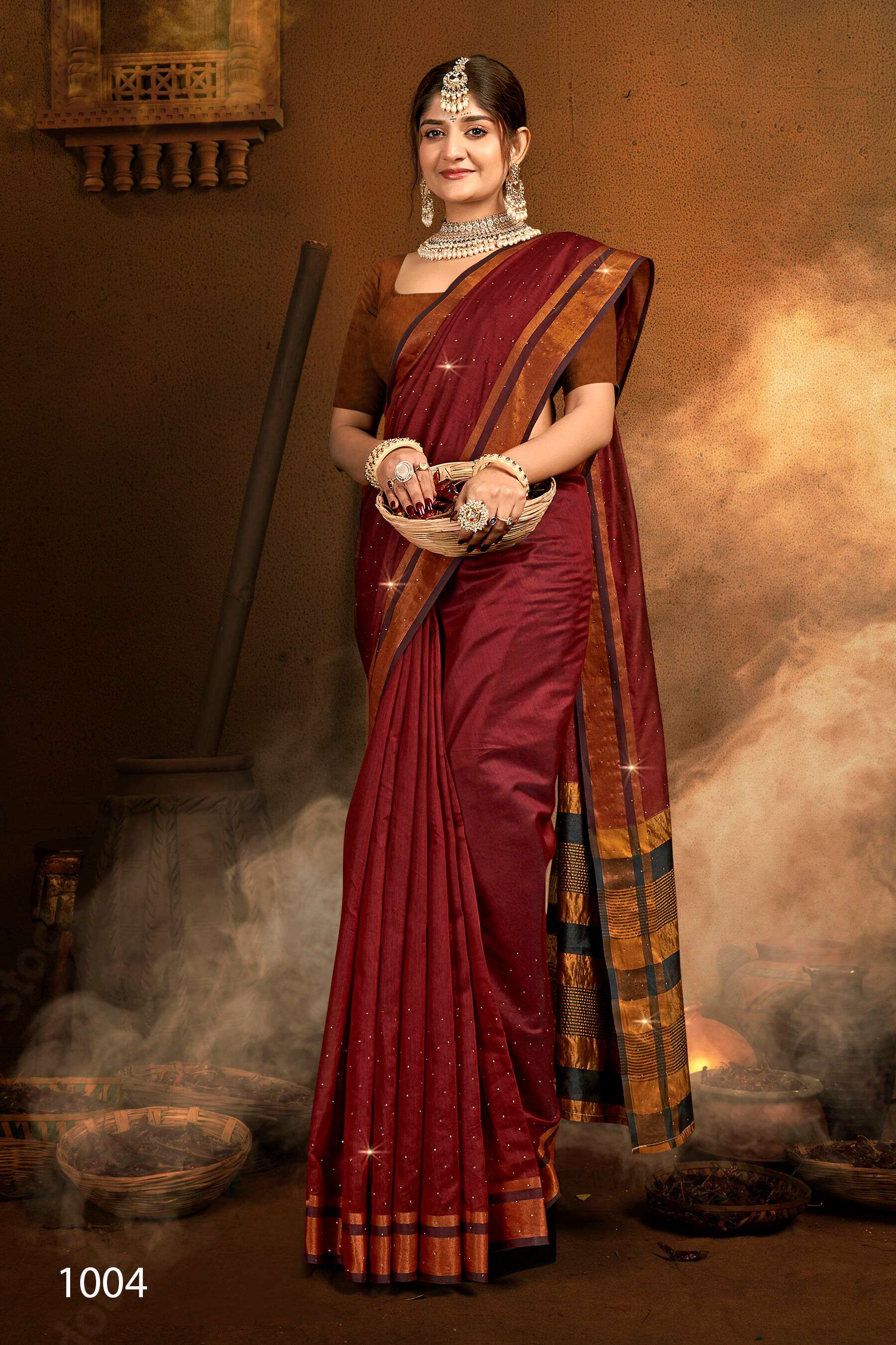 Saroj  Farmaish Vol - 4 Soft cotton Saree Saree Wholesale catalog  